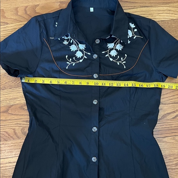 Boozelele Rodeo Queen Western Dress-mannequin is a size 6 - Picture 8 of 10